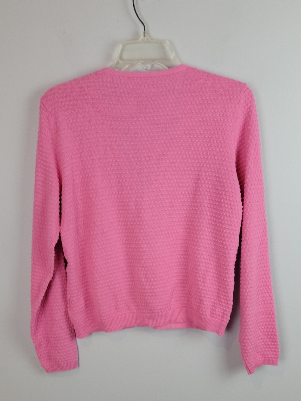 Draper James pink textured cardigan sweater size Small - Picture 4 of 7